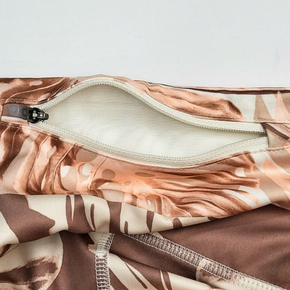 Nike Dry Leggings Women's Tight Crop Length Running Training Sport DD2291-133 - Picture 11 of 12